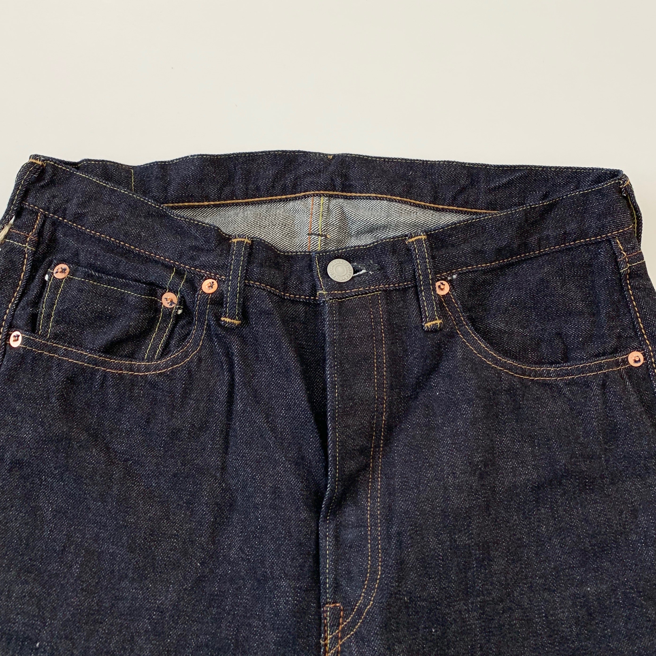 Tapered 15.5oz Heavy Selvedge Denim - OW - 1110XX - Tempo