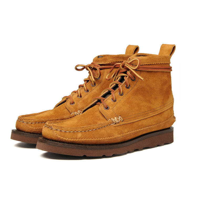 Maine Guide 6 Eye DB Boots in Flesh Out Golden Brown - Tempo