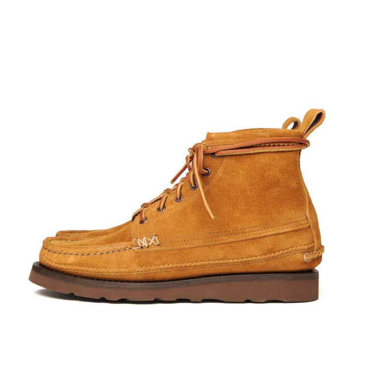 Maine Guide 6 Eye DB Boots in Flesh Out Golden Brown - Tempo