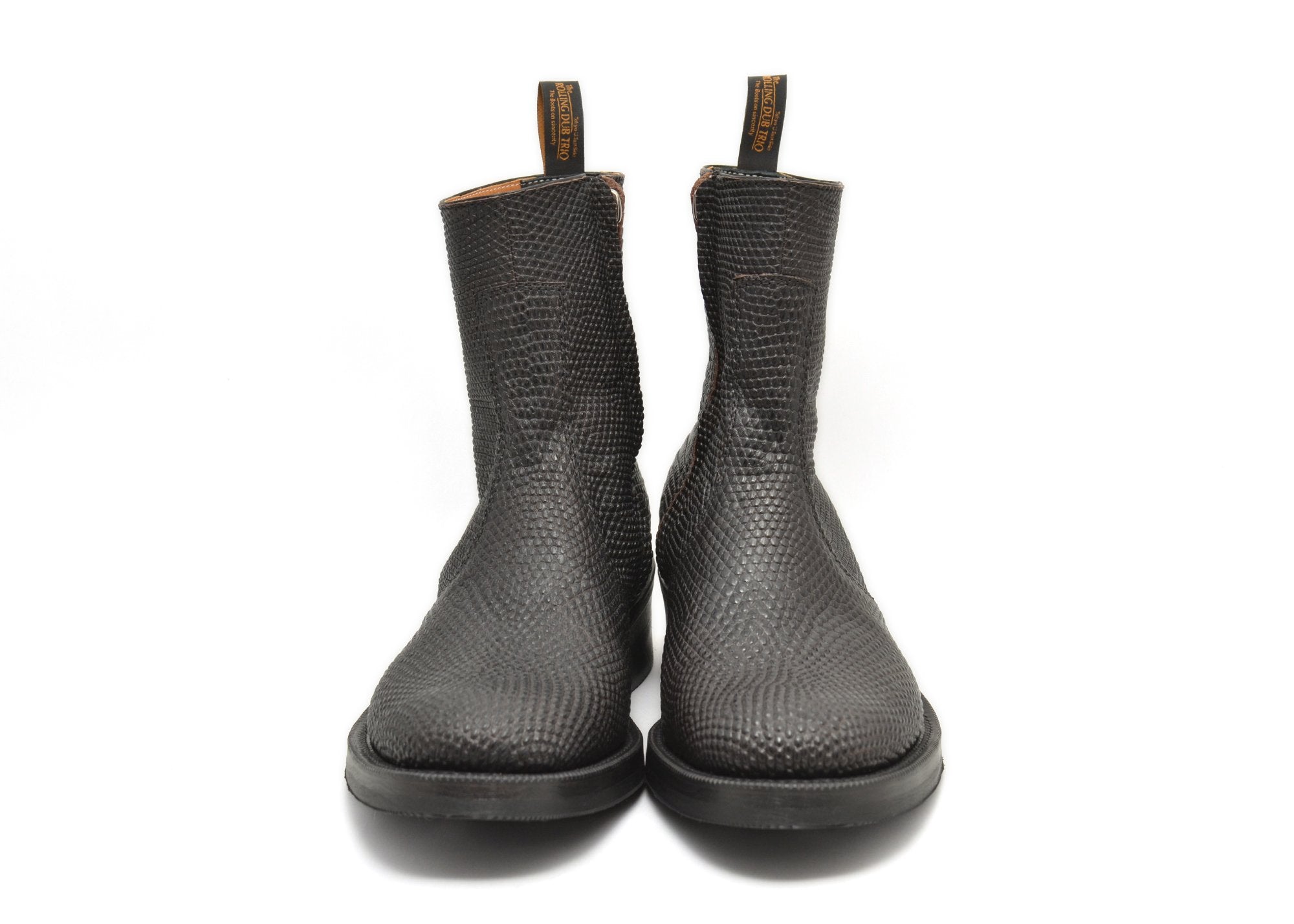 GLEANERS ZIP in Lizard Black - Tempo