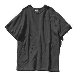 16oz Japanese Organic Cotton T-Shirt  Hand-Dyed with Black Bean- Kuromame