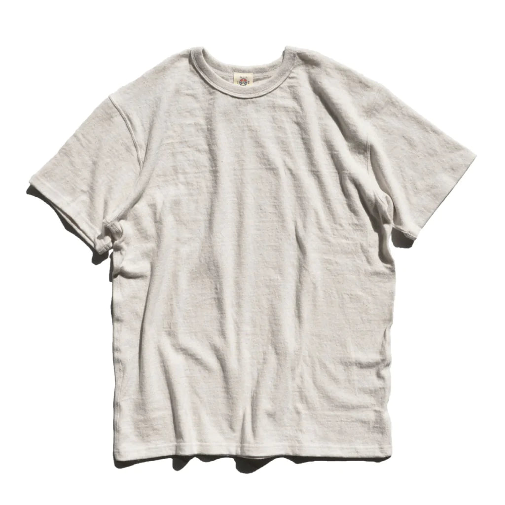 16oz Japanese Organic Cotton T-Shirt in Ecru-Undyed - Tempo