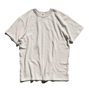 16oz Natural Japanese Cotton T-Shirt in Ecru-Undyed
