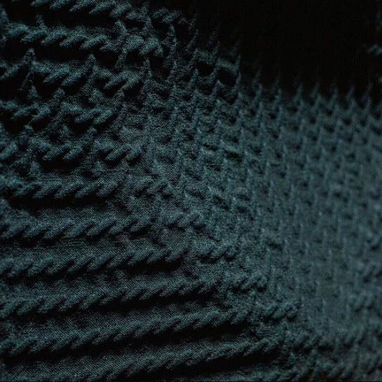 Sukumo Natural Indigo Hand-Dyed Tenugui Waffle Towel - Tempo