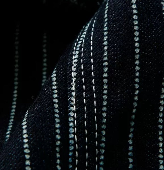 10oz Selvedge Wabash Work Shirt in Indigo Blue FN-SDK-702L - Tempo