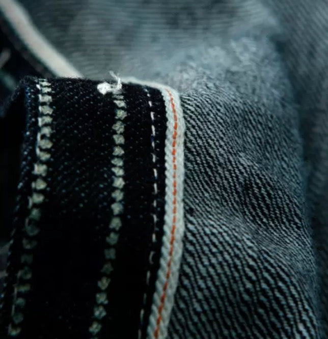 10oz Selvedge Wabash Work Shirt in Indigo Blue FN-SDK-702L - Tempo