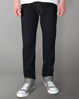 FN-3002 14.5oz Unsanforized Selvedge Loomstate Jeans - Slim Tapered