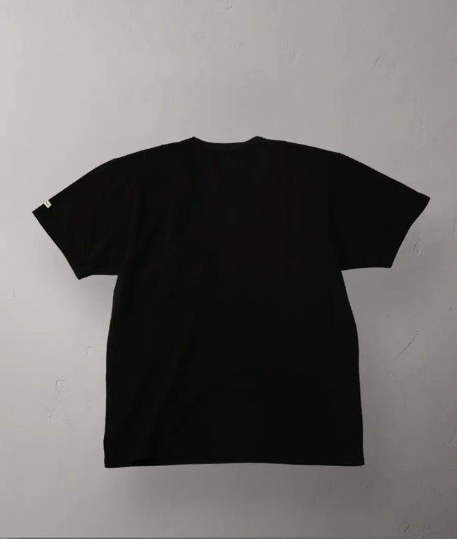 Tsuri-Ami Loopwheel Pocket T-shirt in Black - Tempo