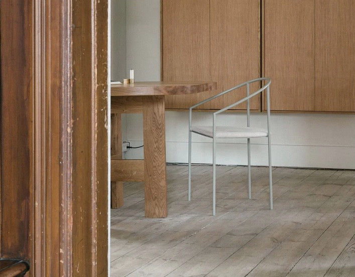 FARMHOUSE TRESTLE TABLE | OAK | POND - Tempo