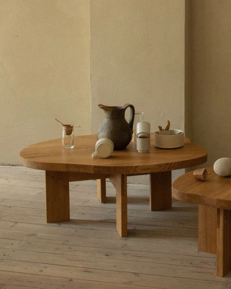 FARMHOUSE COFFEE TABLE | OAK | POND - Tempo