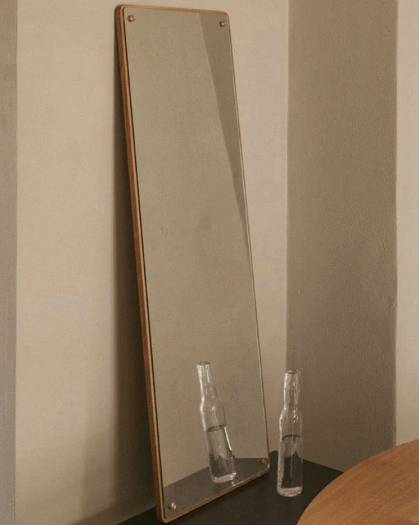 RM-1 RECTANGULAR MIRROR | NATURAL OAK | LARGE - Tempo