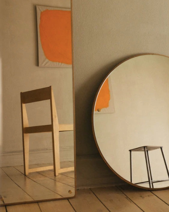 RM-1 RECTANGULAR MIRROR | NATURAL OAK | LARGE - Tempo