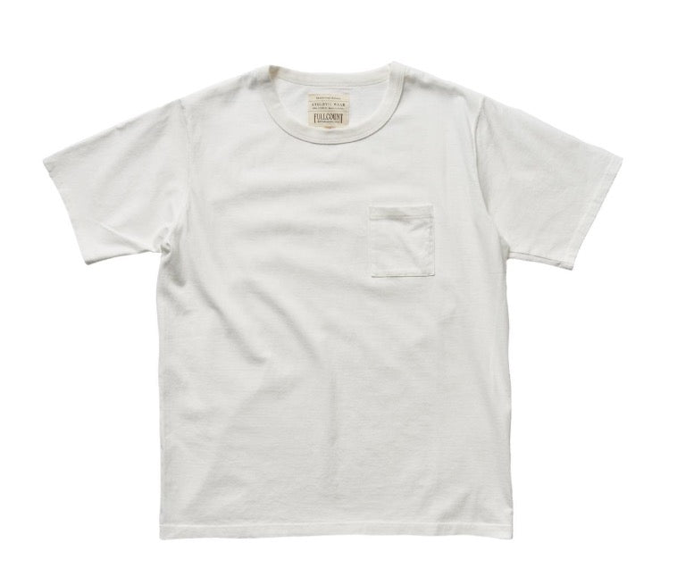 Heavyweight Pocket T-Shirt in White