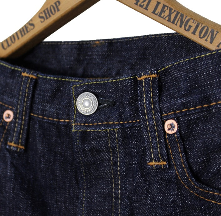 Narrow Straight Denim 14.5oz. Selvedge Slub Yarn - OW - 1108SLW - Tempo