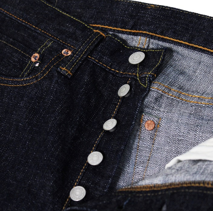 Narrow Straight Denim 14.5oz. Selvedge Slub Yarn - OW - 1108SLW - Tempo