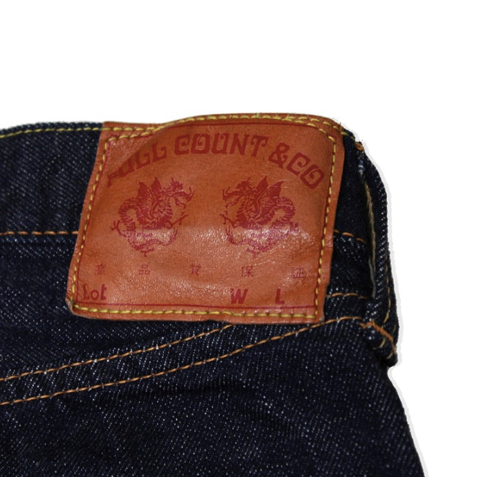 Narrow Straight Denim 14.5oz. Selvedge Slub Yarn - OW - 1108SLW - Tempo