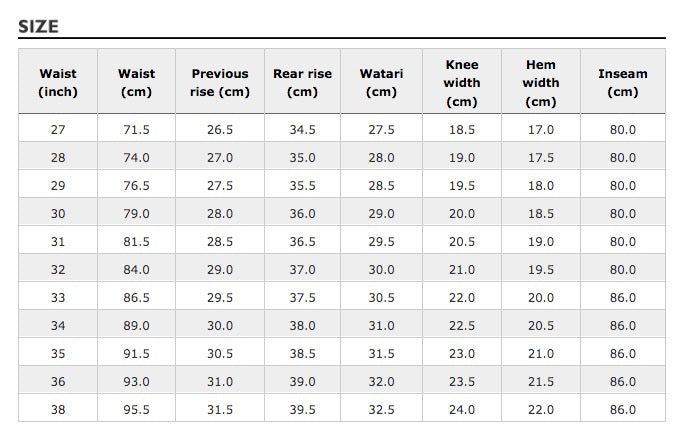 Narrow Straight Denim 14.5oz. Selvedge Slub Yarn - OW - 1108SLW - Tempo