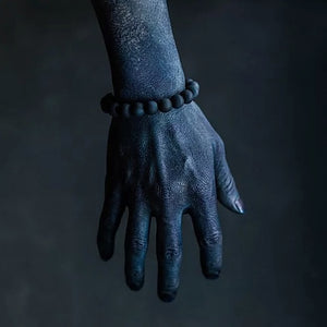 Yakusugi Cedar Bracelet - Sukumo Natural Indigo Hand-Dyed