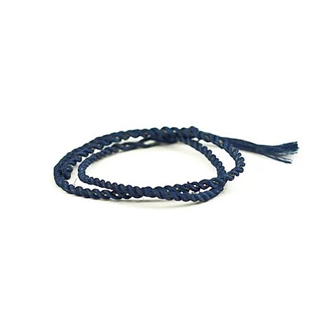 Hemp Bracelet - Sukumo Natural Indigo Hand-Dyed - Tempo