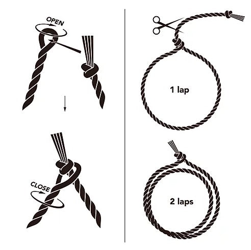 Hemp Bracelet - Sukumo Natural Indigo Hand-Dyed - Tempo