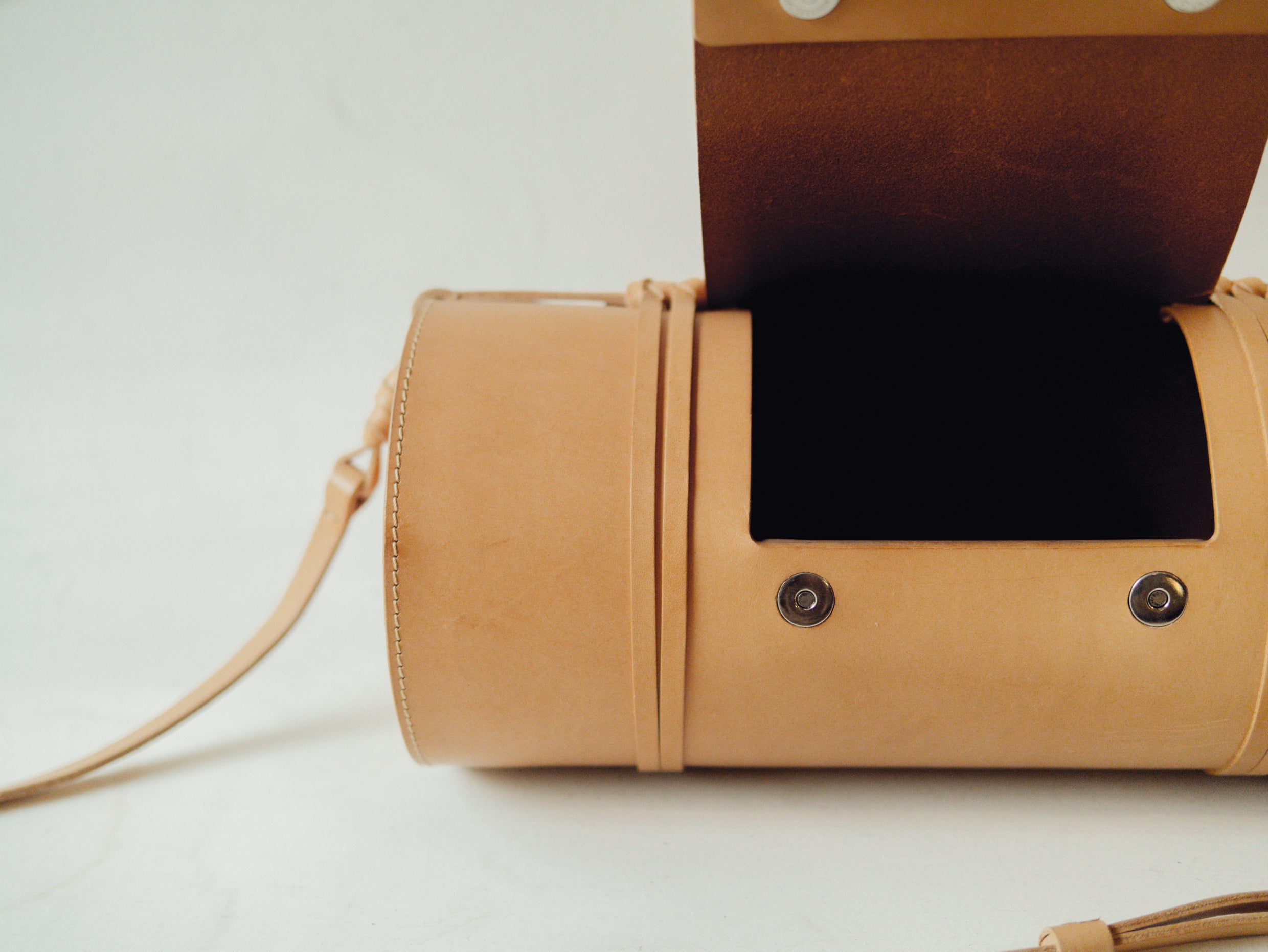 Woven Bamboo Bag in Natural - Tempo