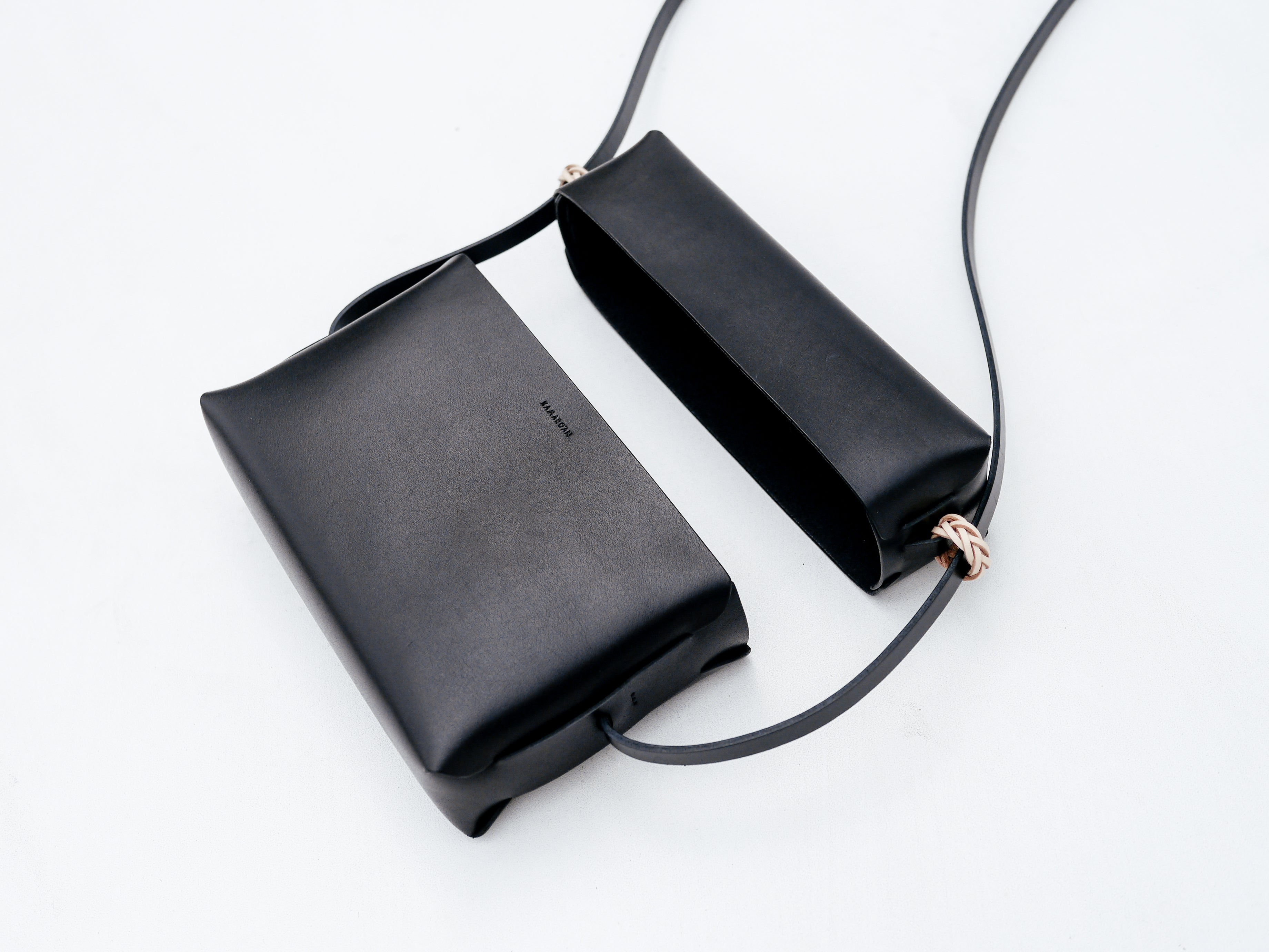 Woven Lid Bag in Black - Tempo