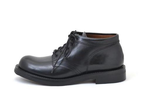 COUPEN Mid-Cut Boot in Horse All Black - Tempo