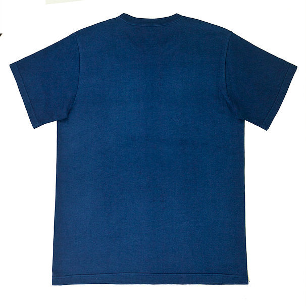 Tsuri-Ami Loopwheel T-Shirt II - Indigo - Sukumo Natural Indigo Hand-Dyed - Tempo