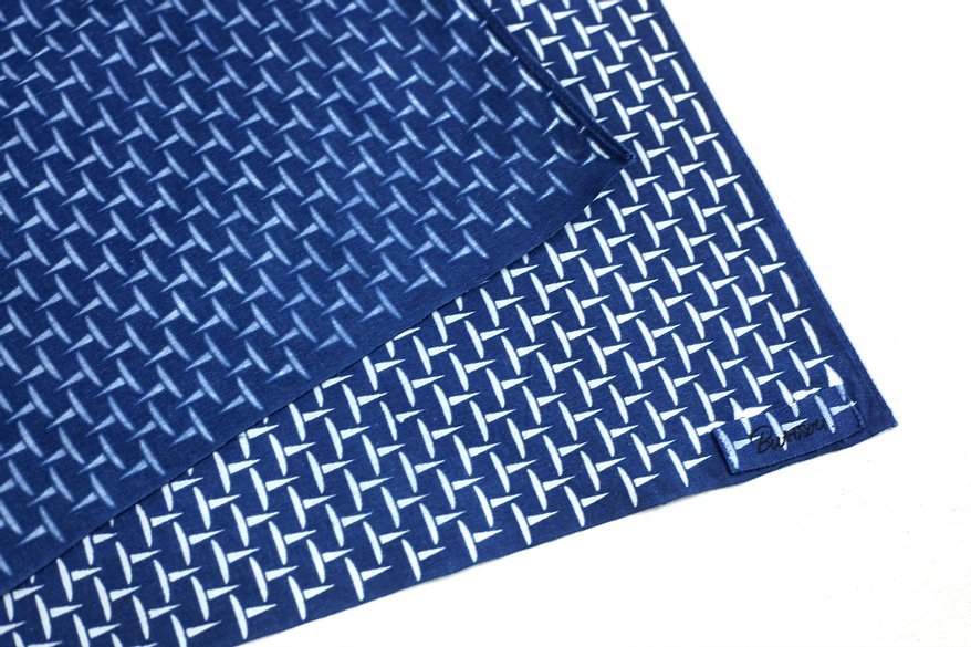 Furoshiki Ami - Sukumo Natural Indigo Hand-Dyed - Tempo