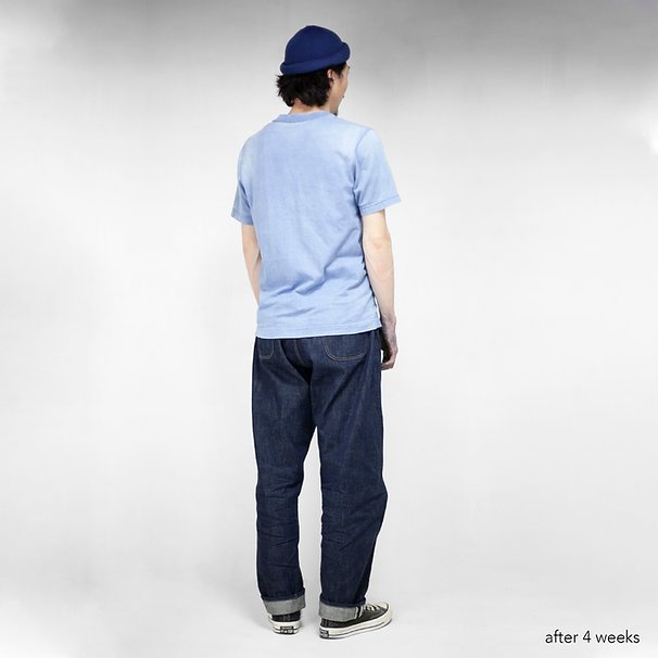 819 Denim 13.5oz Selvedge - Hi-Rise Wide Tapered - Sukumo Natural Indigo Hand-Dyed - Tempo