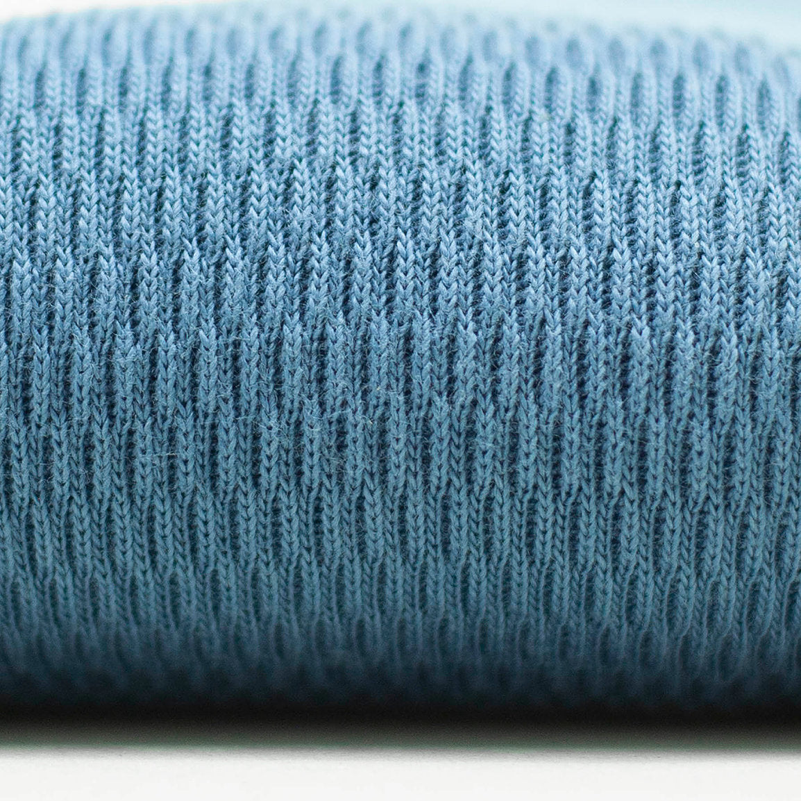 Thermal Long Sleeve - Light Indigo Cotton  - Sukumo Natural Indigo Hand-Dyed - Tempo