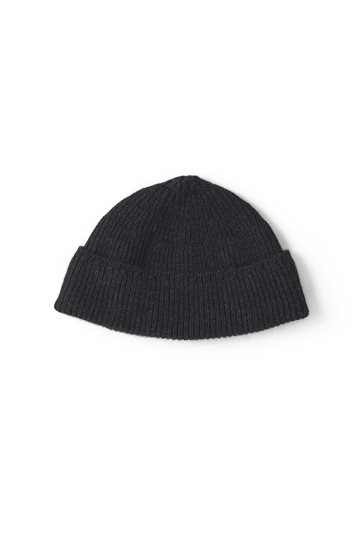 Alpaca Sweater Cap in Black - Tempo