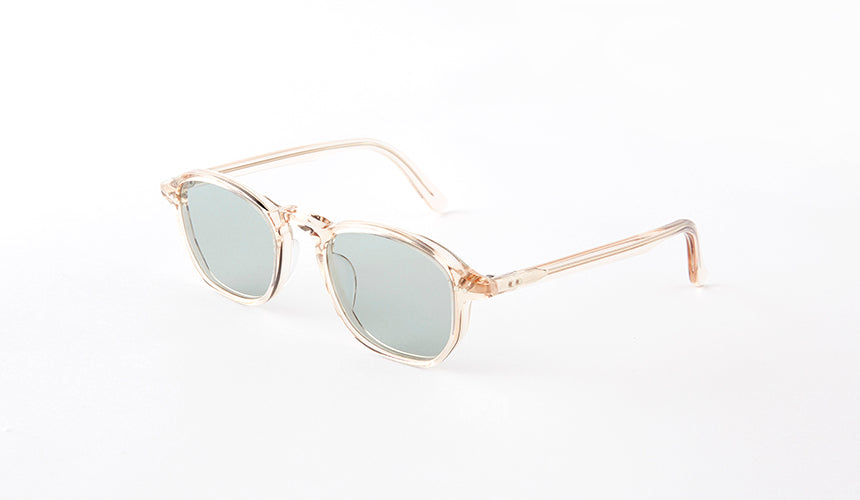 Mike in Vintage Clear Pink Cellulose Acetate - Tempo