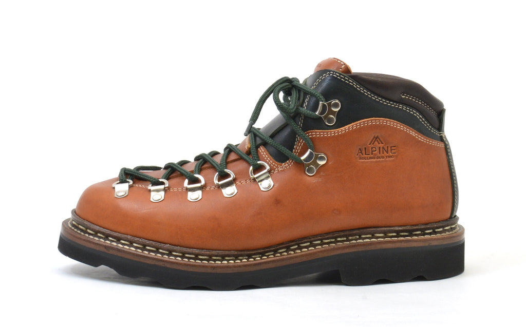 ADVENTURE LIGHT Mountain Boots in Amber Tempesti Elbamatt Leather - Tempo