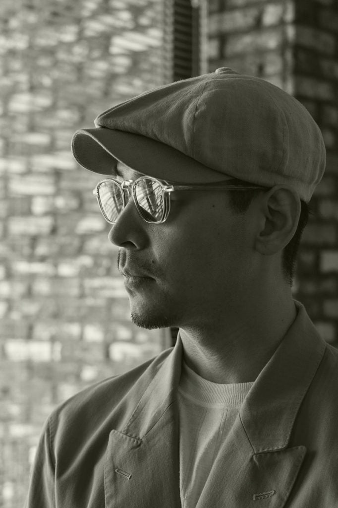 Mike in Vintage Clear Pink Cellulose Acetate - Tempo