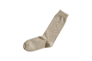 Cashmere Wool Socks in Beige - Tempo