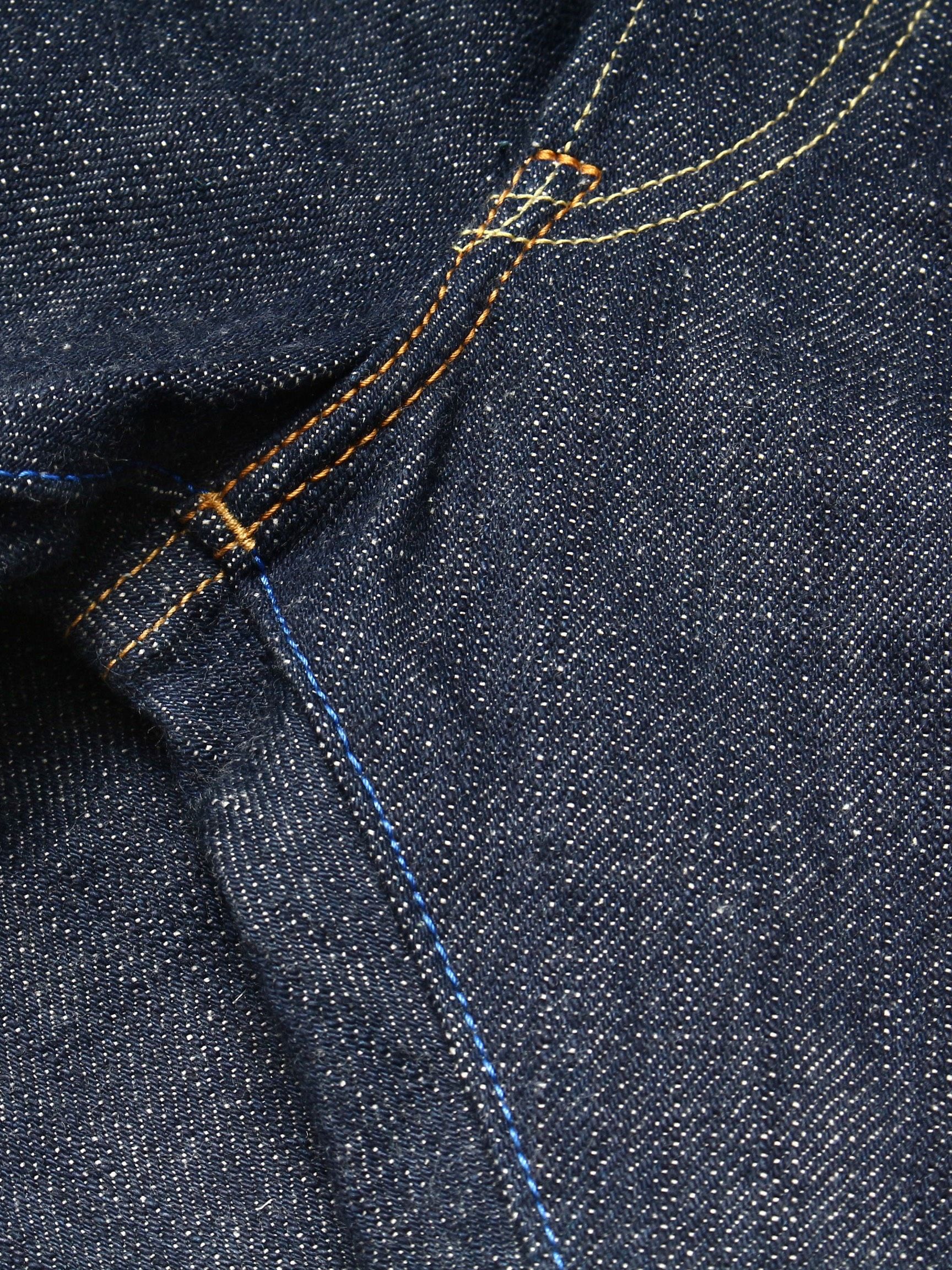 EHT - "Earth" High Tapered 18oz Greencast Selvedge Jeans - Tempo