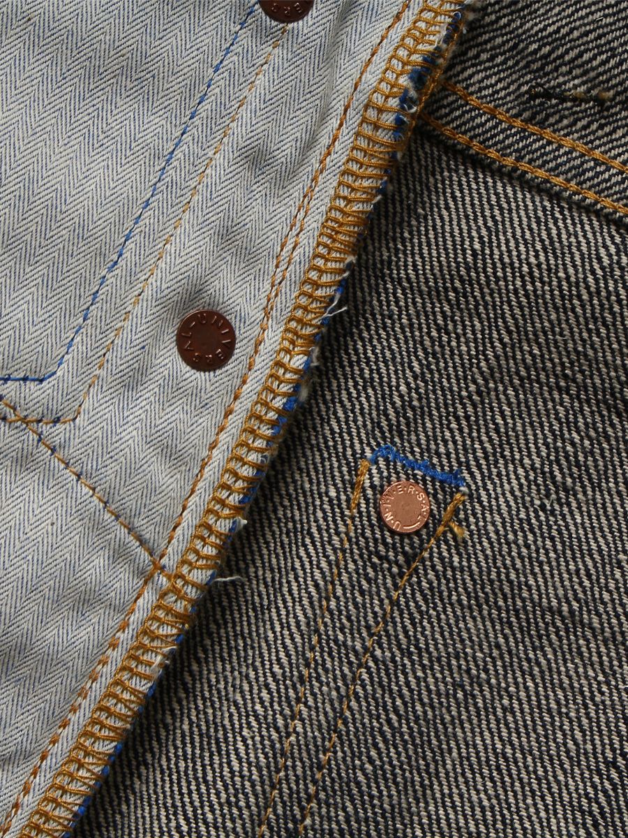 EHT - "Earth" High Tapered 18oz Greencast Selvedge Jeans - Tempo