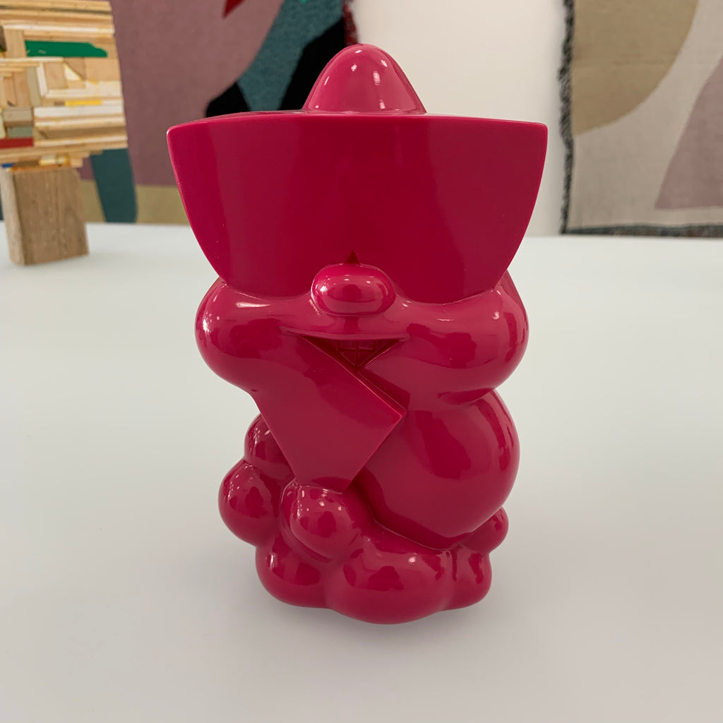 Remio Japanese Sofubi Sculpture in Magenta - Tempo