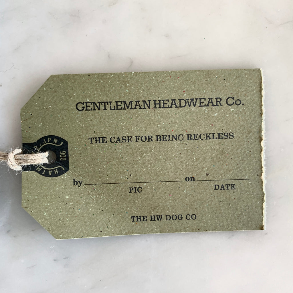 USMC Cap in Heather Green Mock Twist Chambray - Tempo