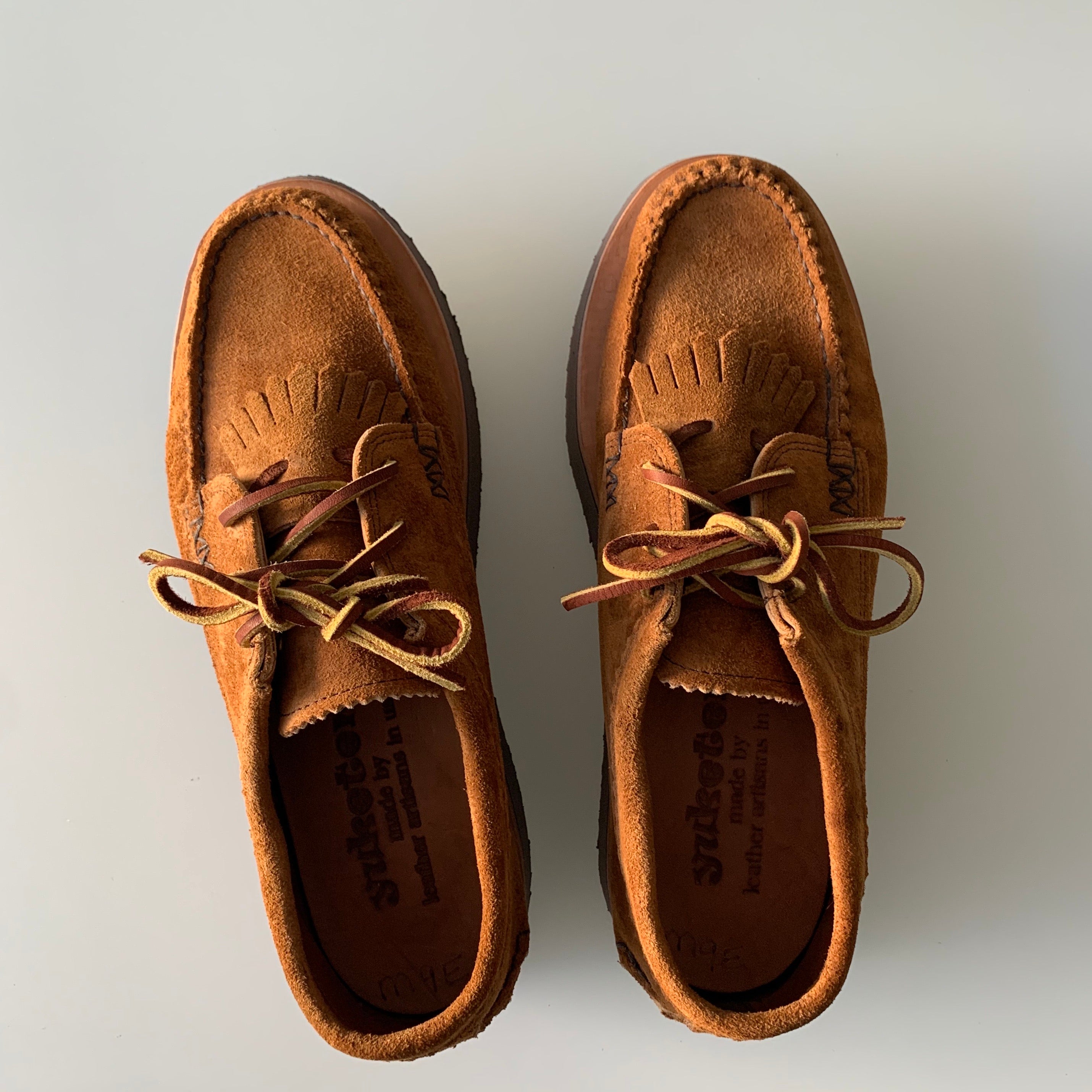 Blucher Rocker with Kiltie in Flesh Out Golden Brown - Tempo