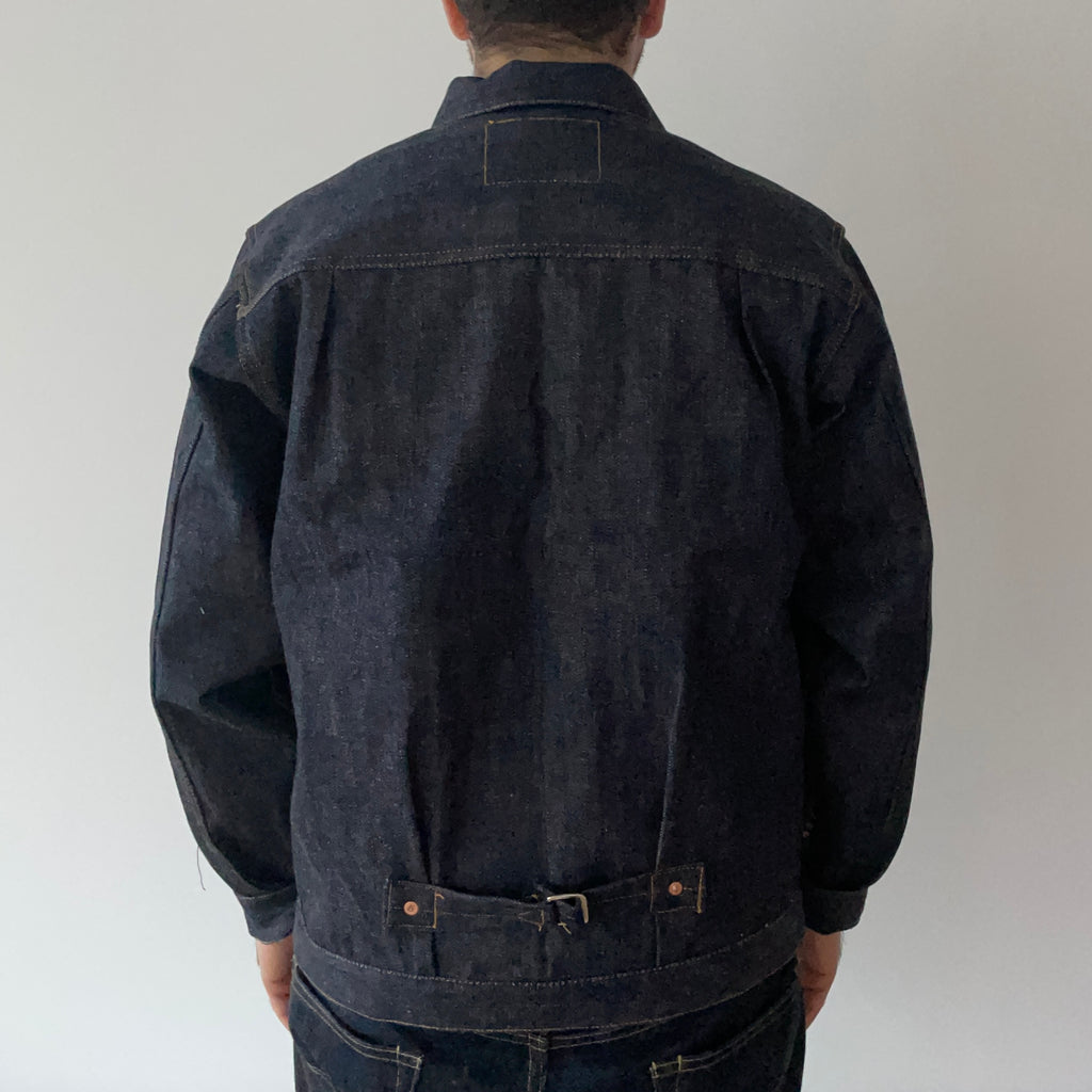Limited Final Edition - 21506XX 13.5oz WWII Type I Selvedge Denim Jacket (Loom-State) - Tempo