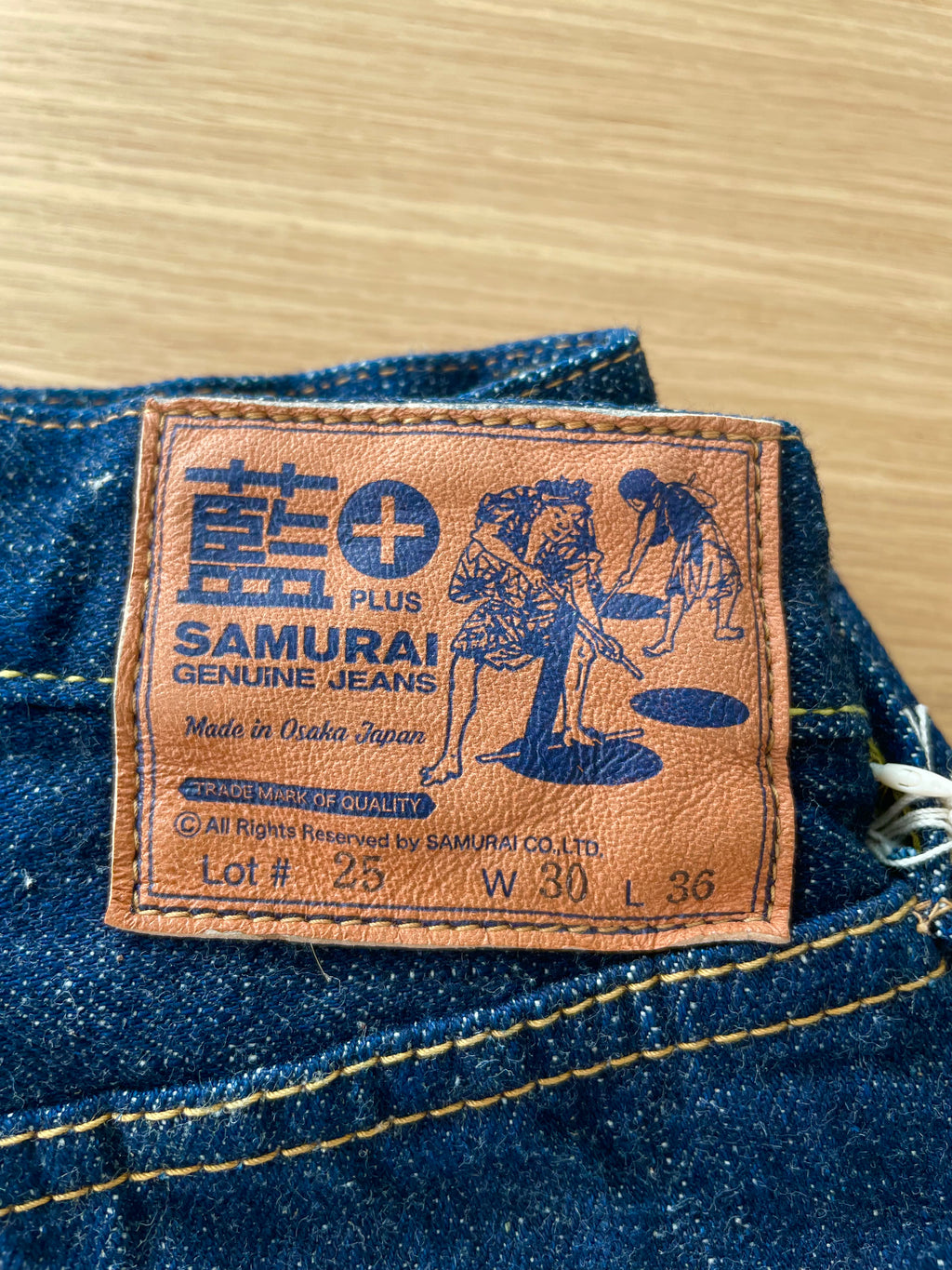 18oz Japanese Organic Cotton AI + Selvedge Denim - Slim Straight OW - Tempo