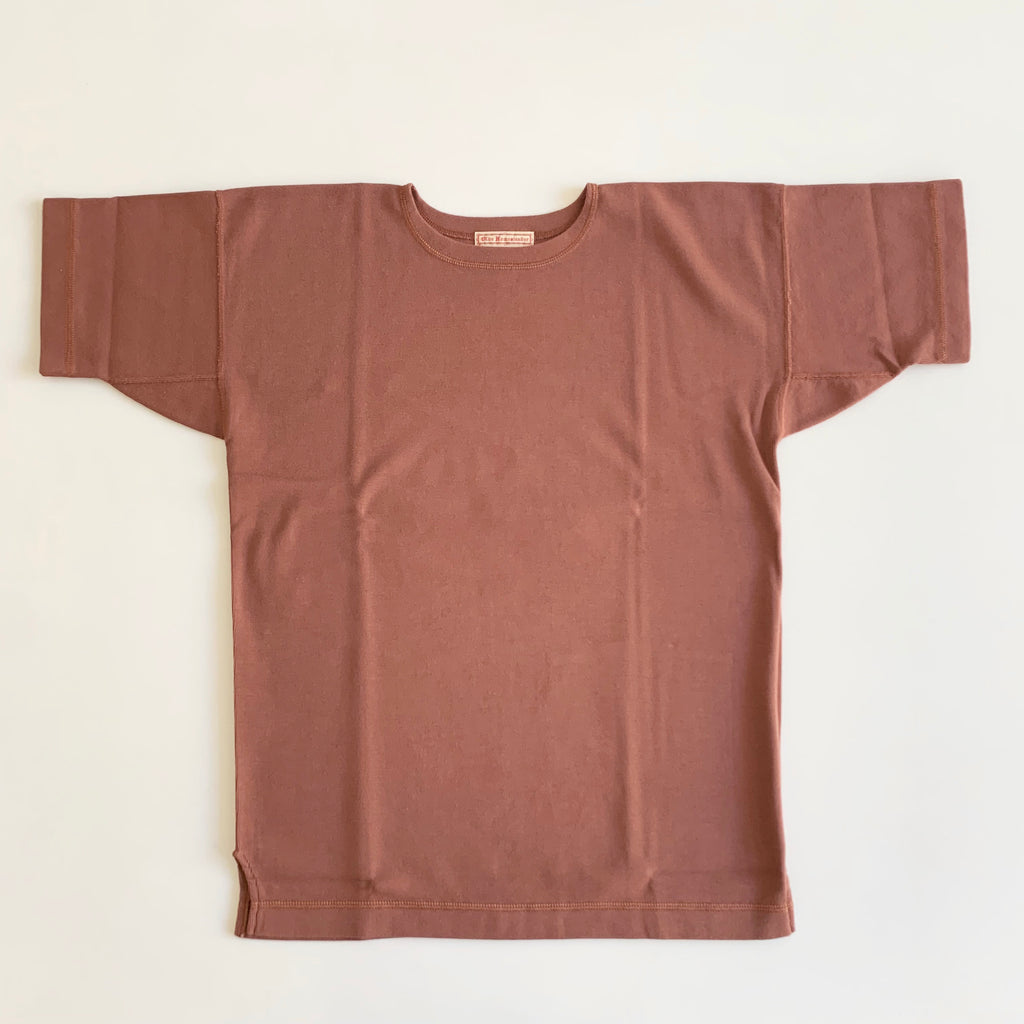 US007 Crew Neck Short Sleeve in Rosewood - Tempo