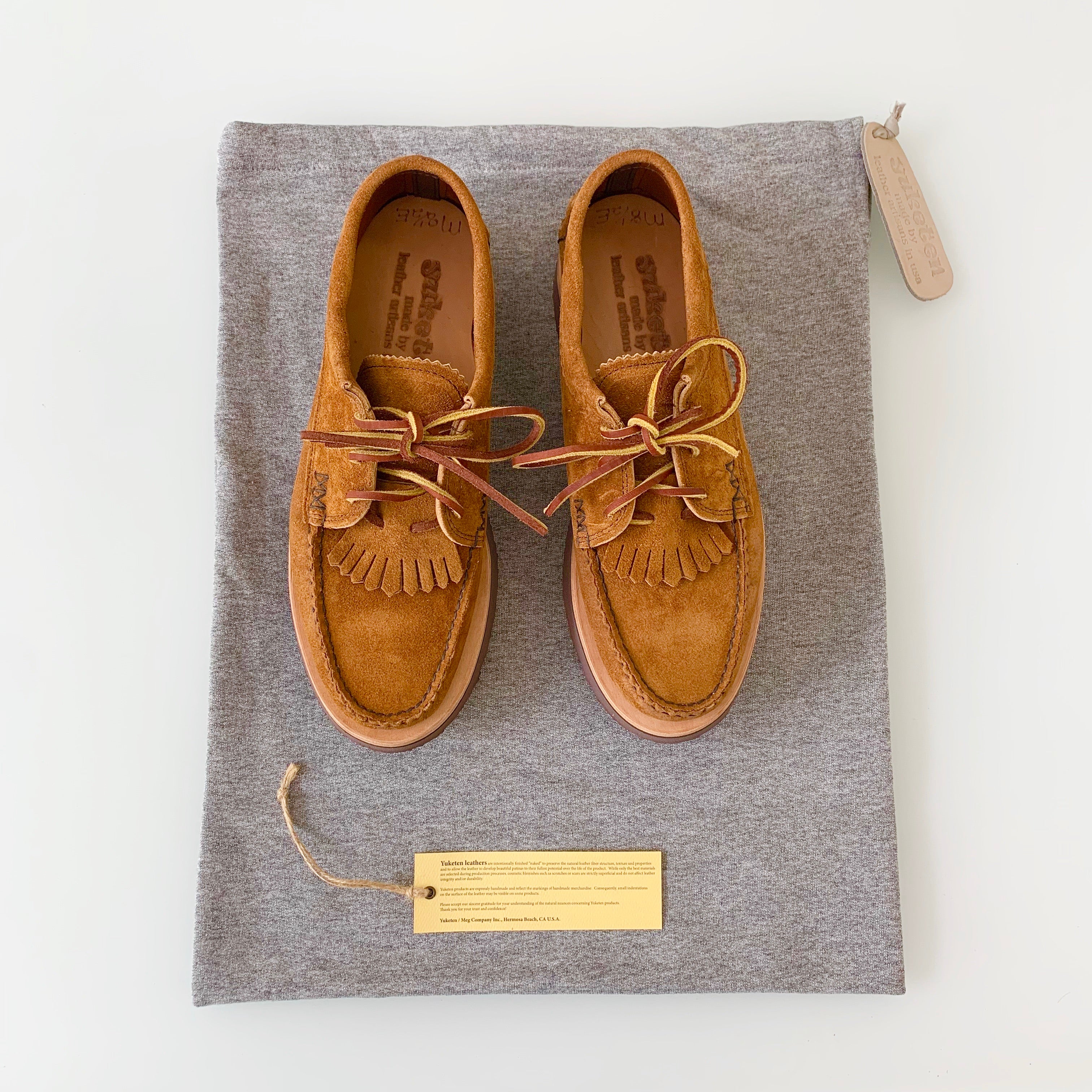 Blucher Rocker with Kiltie in Flesh Out Golden Brown - Tempo