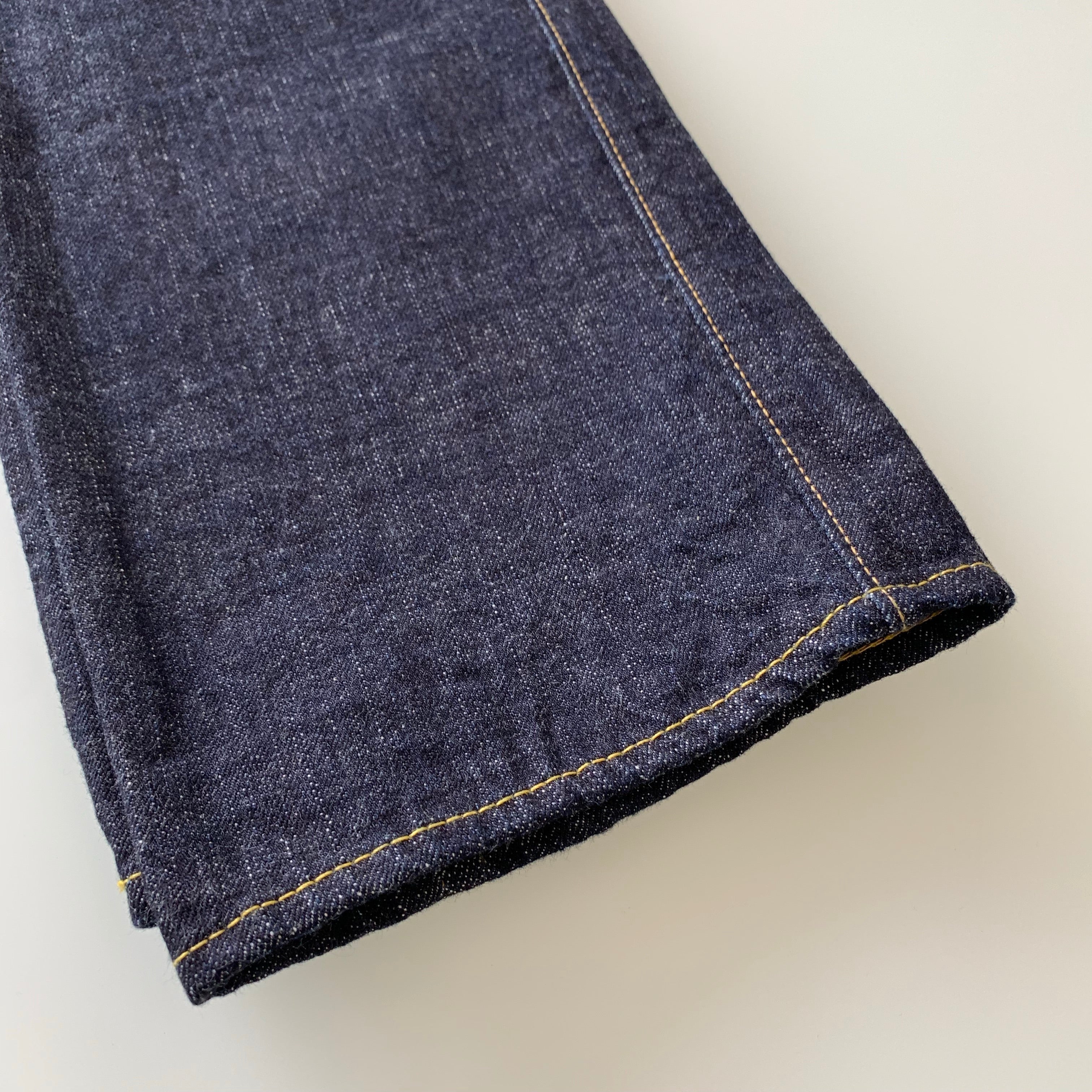 Narrow Straight Denim 14.5oz. Selvedge Slub Yarn - OW - 1108SLW - Tempo