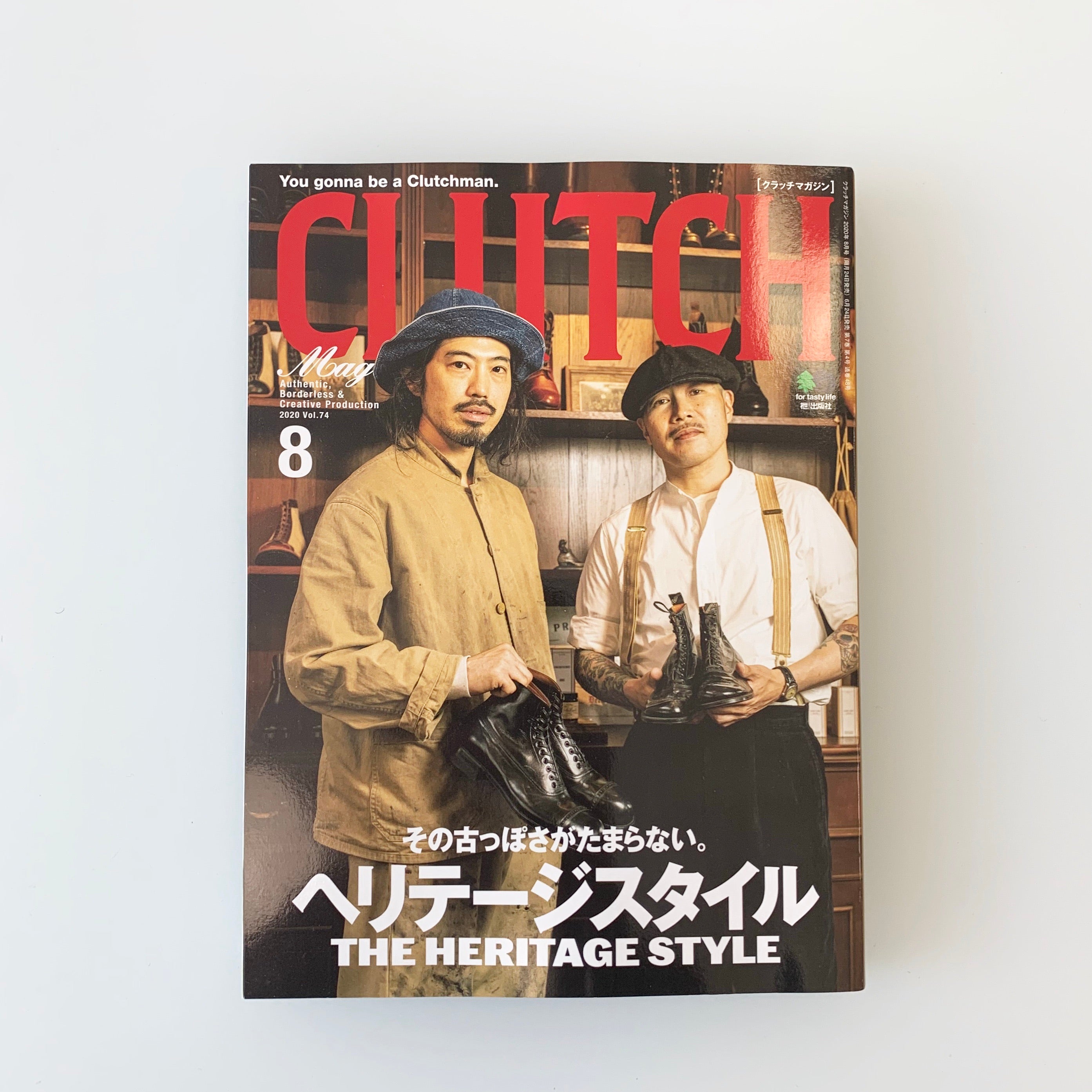 Clutch Vol. 74 (The Heritage Style) x Men's File - Tempo