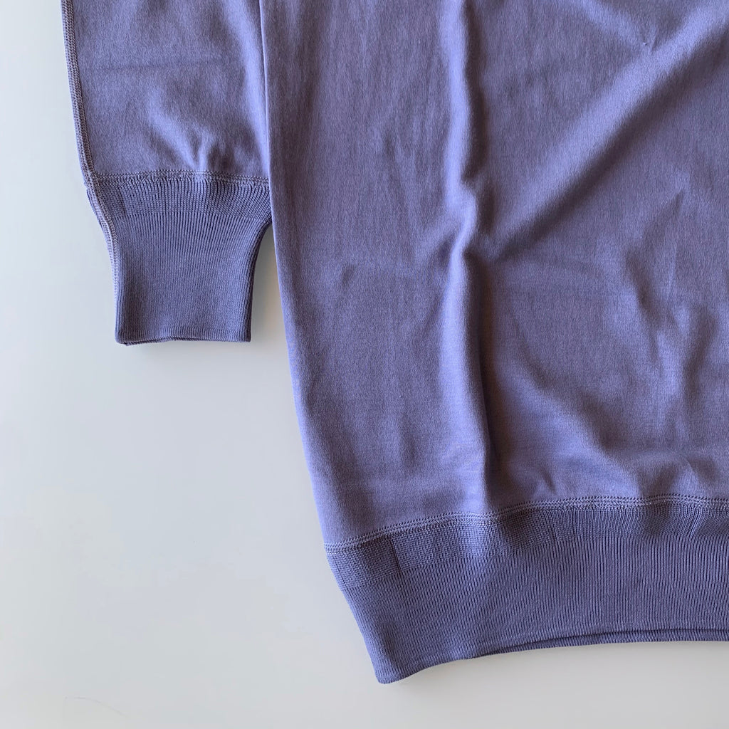 US004 Crew Neck Long Sleeve in French Blue - Tempo