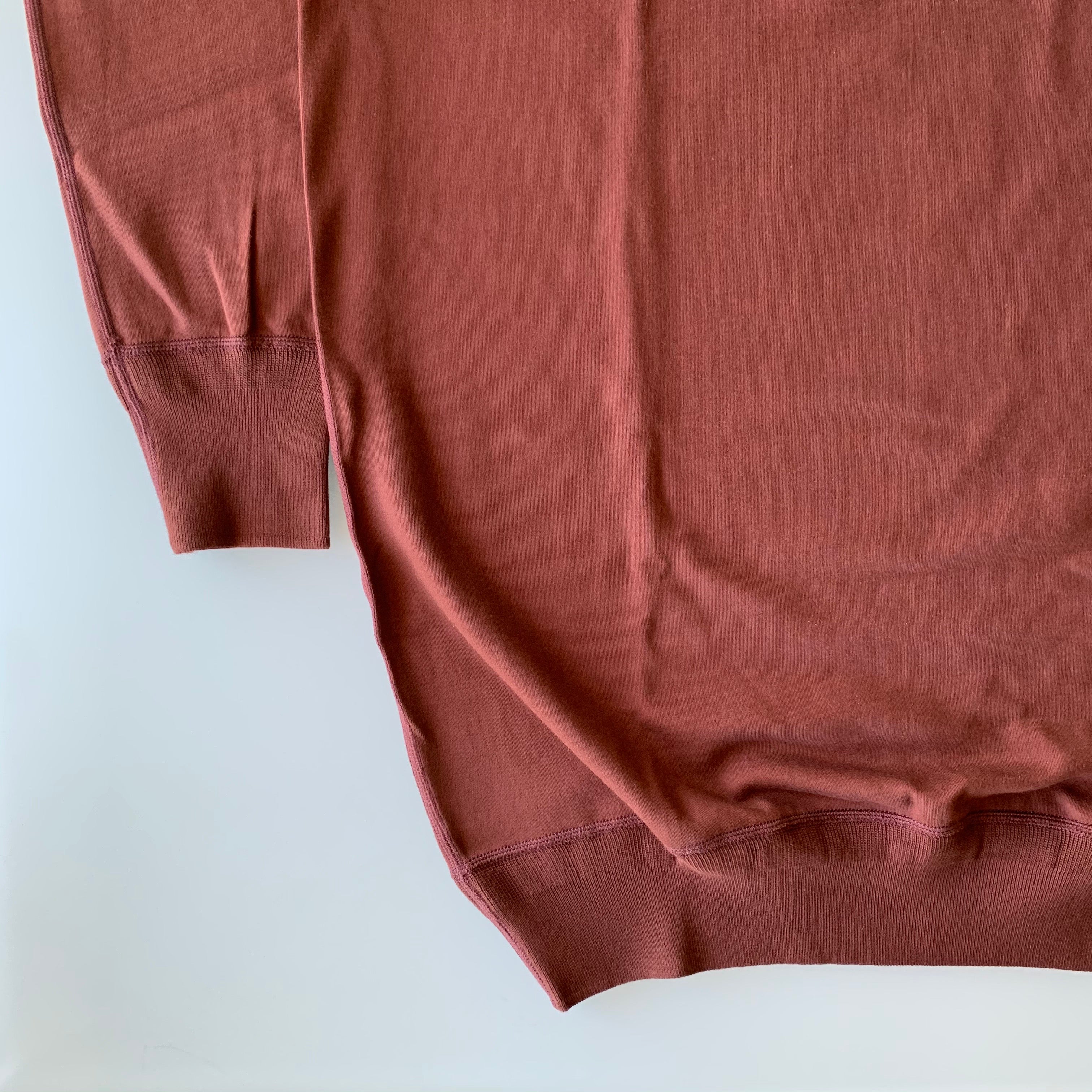 US005 MIL Mock Neck Long Sleeve in Mahogany - Tempo