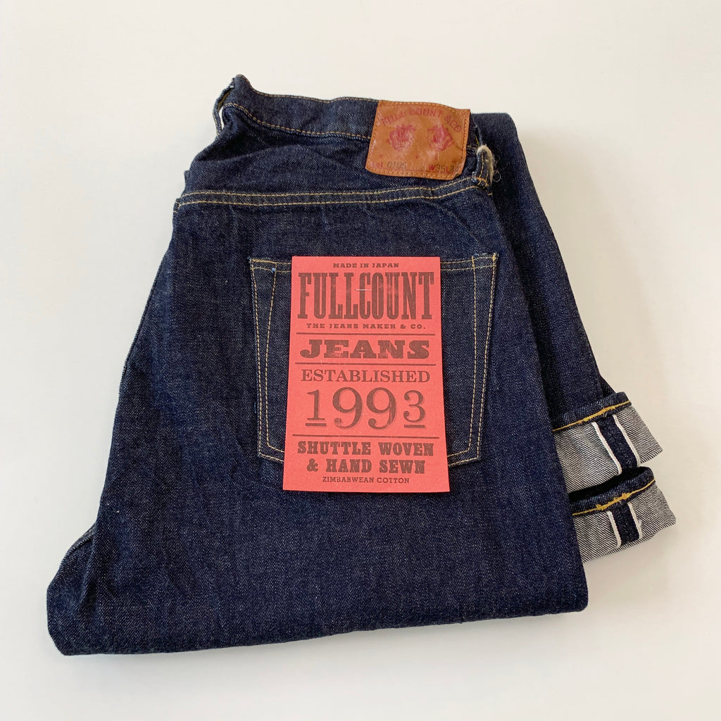 13.7oz 1953 Loose Straight Selvedge Denim - OW - 0105W - Tempo
